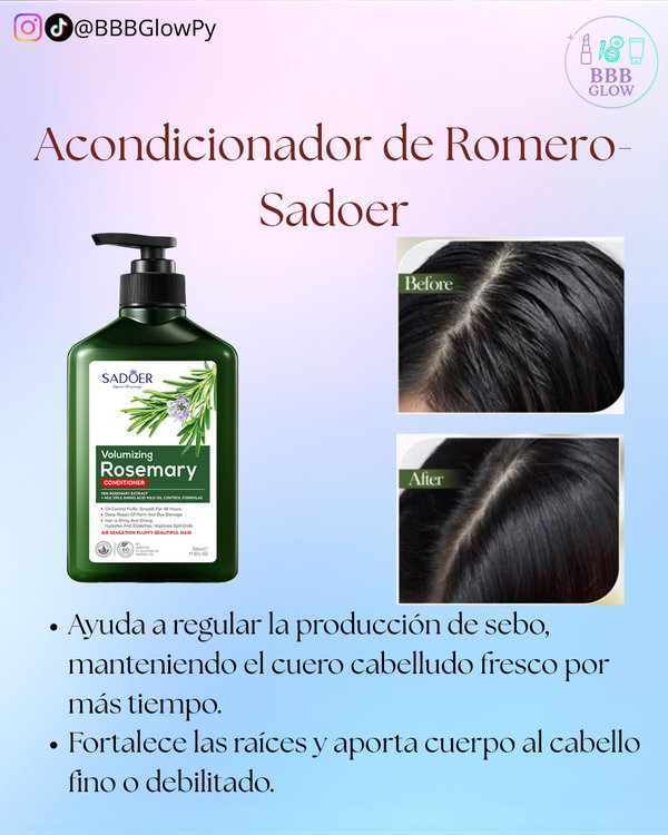 Acondicionador De Romero Sadoer