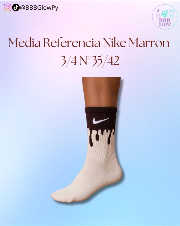 Media Nike Marron 3/4 N°35/42