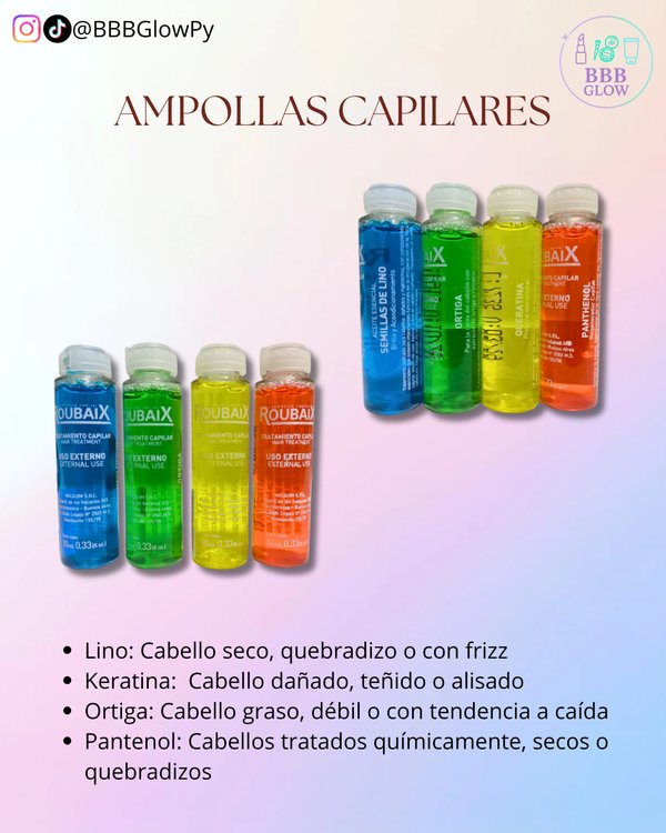 Ampolla De Tratamiento Capilar