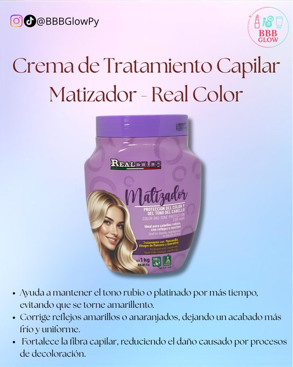 Mascara Hidratante De 1kg Matizador