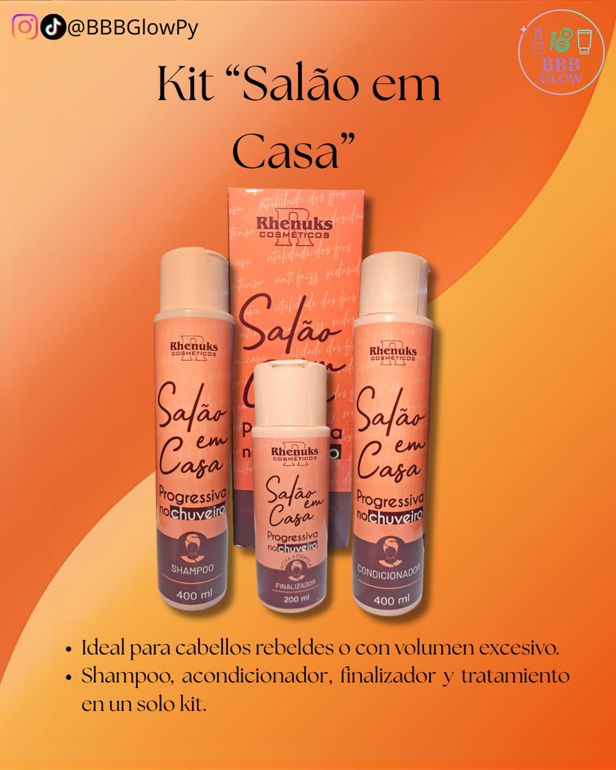 Kit Salao Em Casa