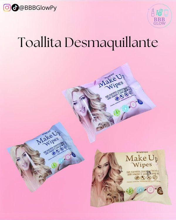 Toallita Desmaquillante 25 Unidades