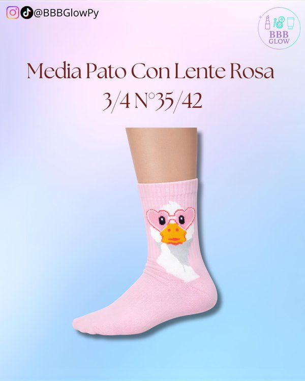 Media Pato Con Lente 3/4 N°35/42