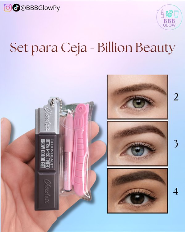Gel Para Ceja Con Lapiz Y Perfilador De Larga Duracion