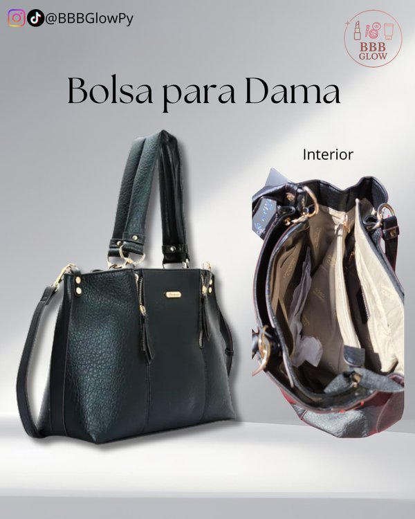 Cartera Para Dama G Negro Chenson