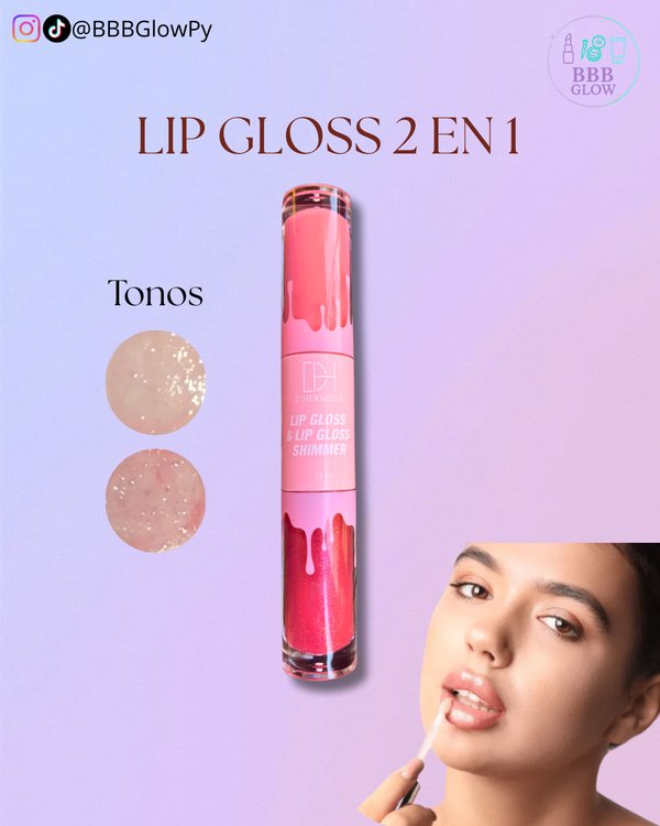 Lip Gloss 2 En 1 