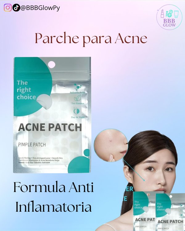 Parche Para Acne Con Calmante 40 Piezas
