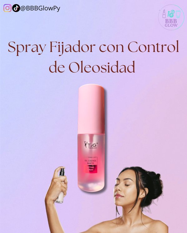 Fijador De Maquillaje Con Control De Oleosidad