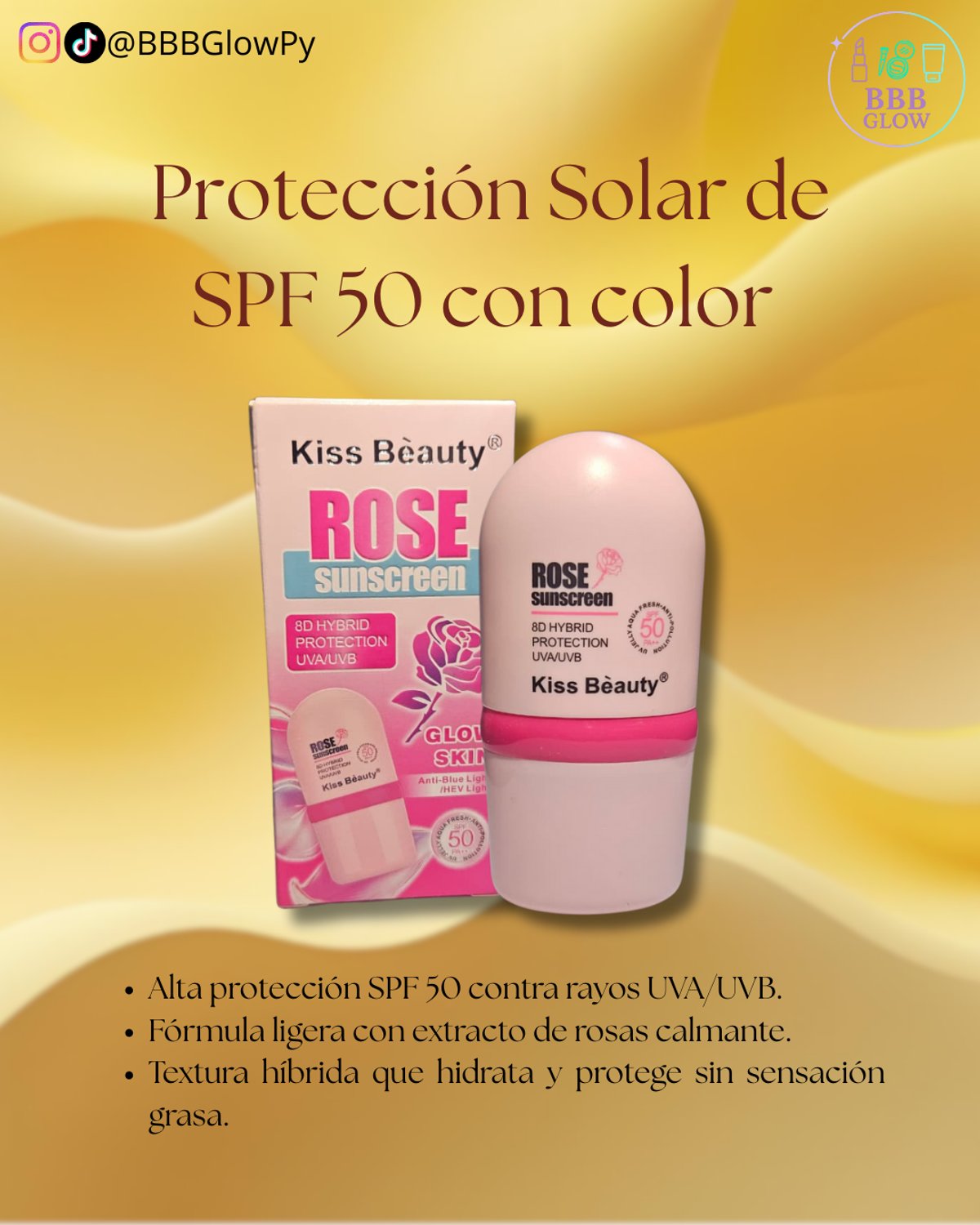 Protector Solar Con Color 50Spf