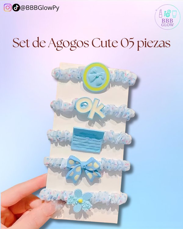 Agogo Con Diseño Cute De 5 Piezas
