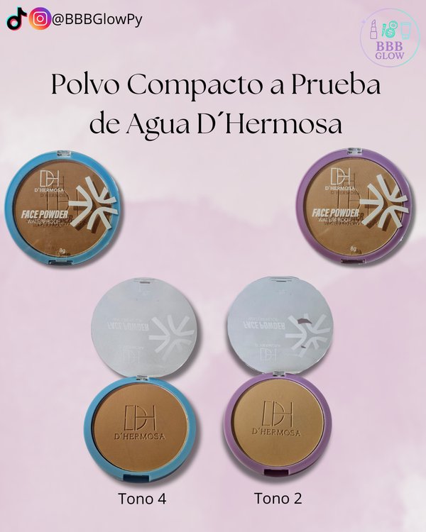 Polvo Compacto Aprueba De Agua
