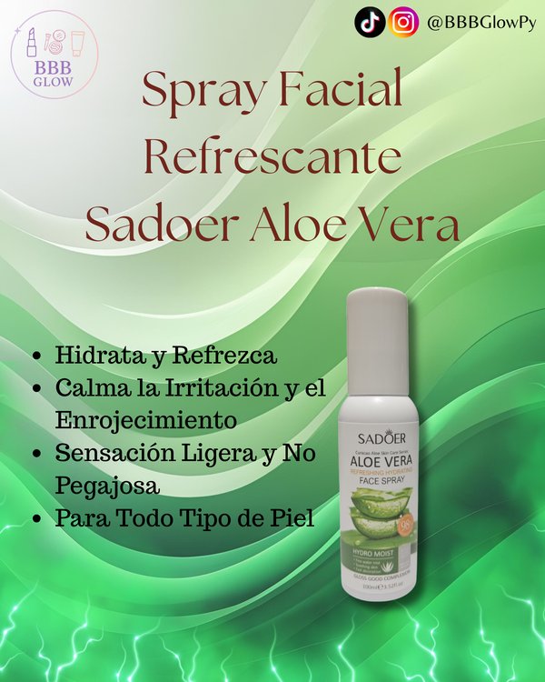 Spray Facial Refrescante Sadoer