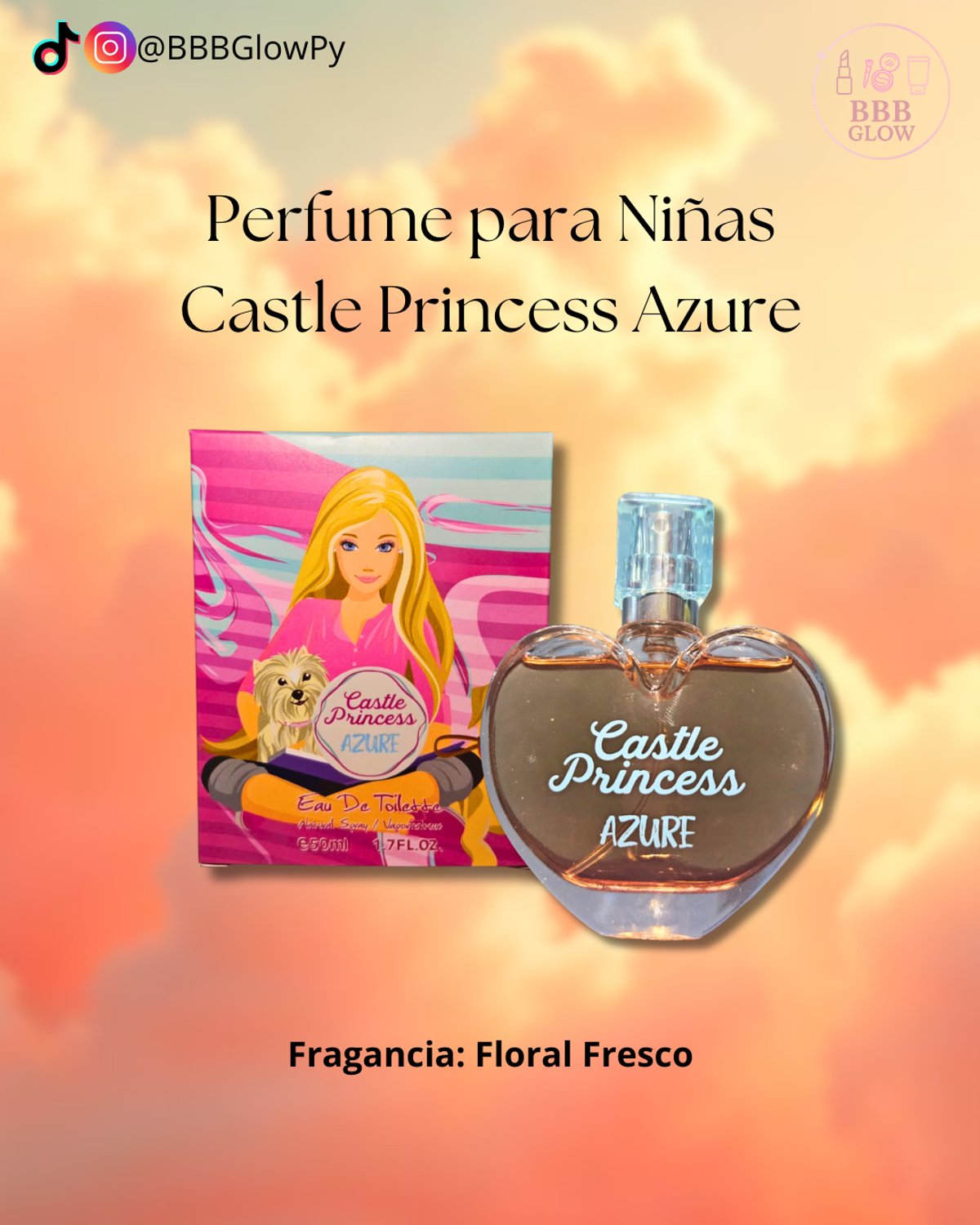 Perfume infantil Niña Barbie