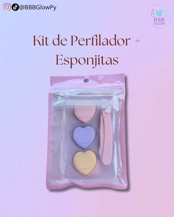 Combo De Perfilador + Esponjas
