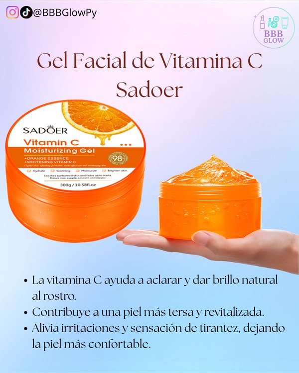 Gel Corporal De Vitamina C