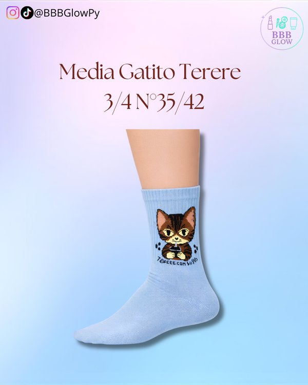 Media Gatito Terere 3/4 N°35/42