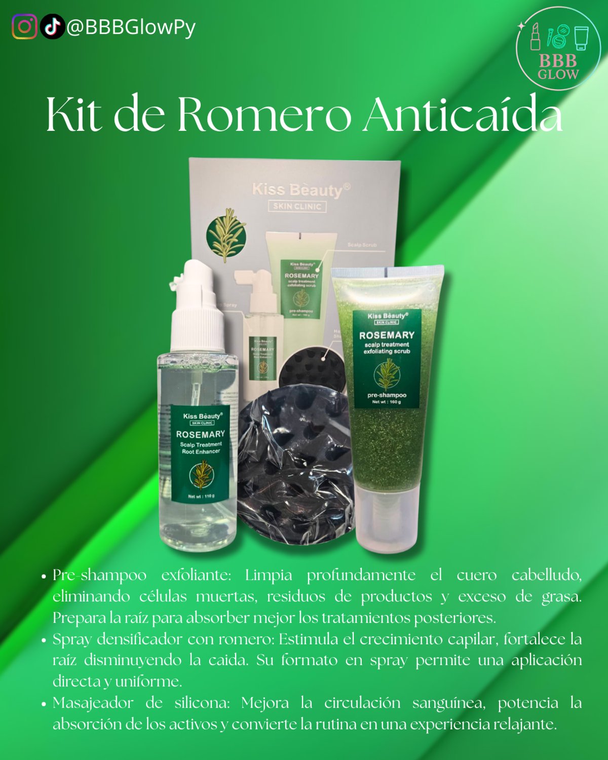Kit Anticaida A Base De Romero