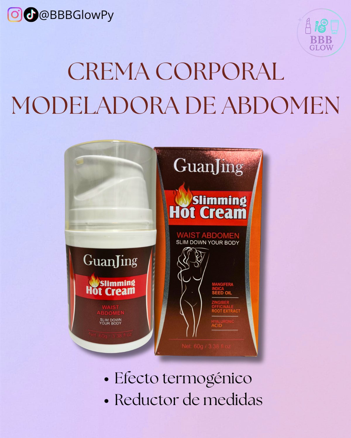 Crema Corporal Modeladora De Abdomen Sexy