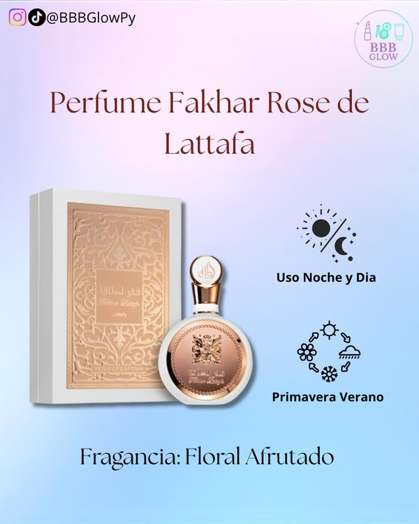 Perfume Femenino Fakhar Rose