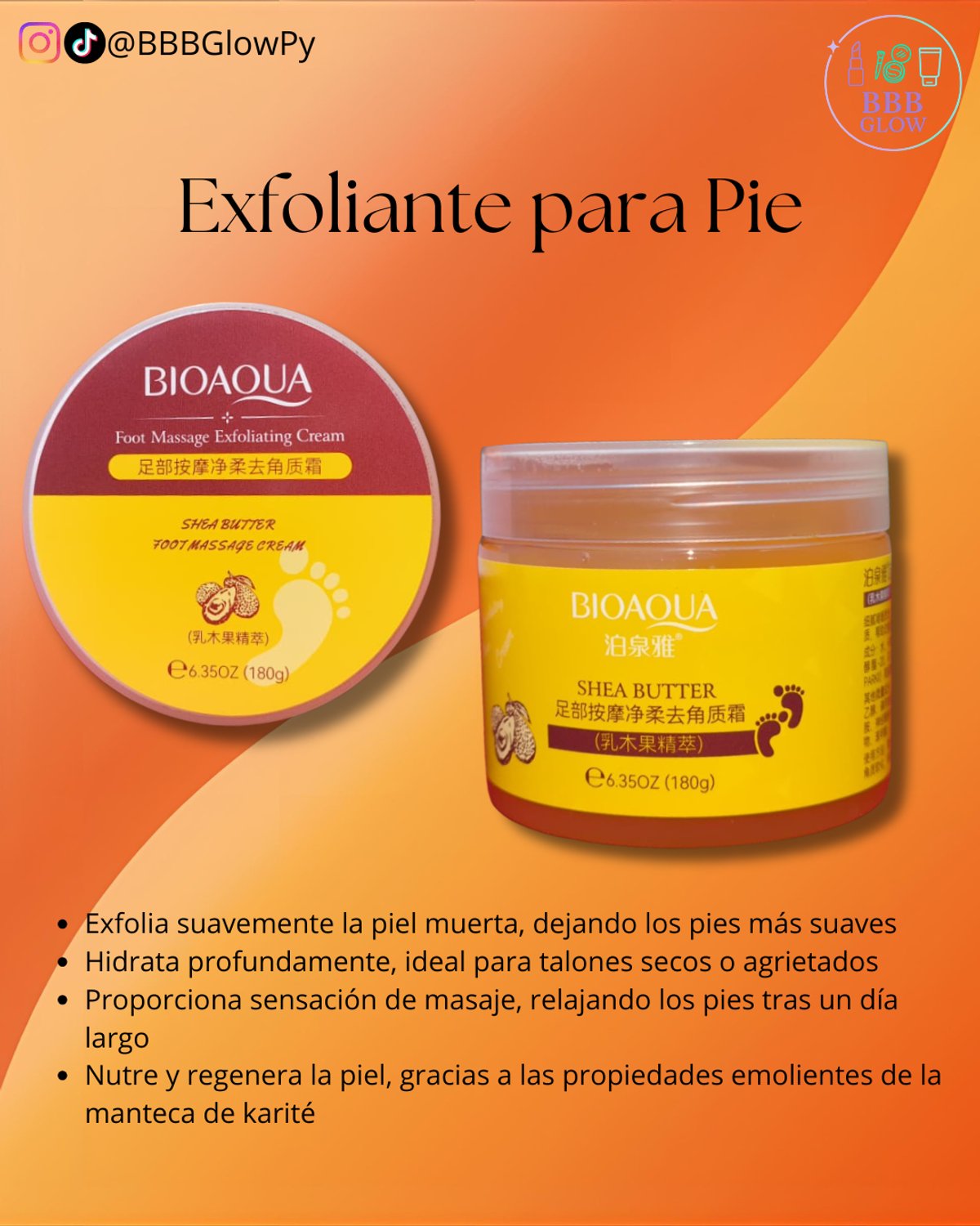 Crema Exfoliante Para Pies 