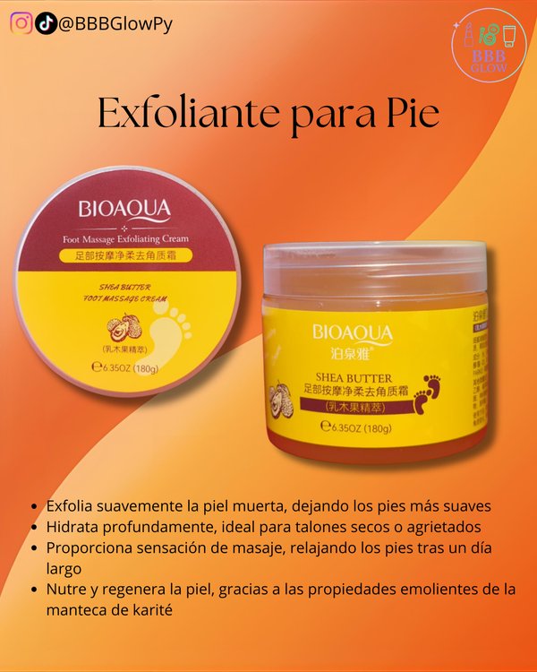 Crema Exfoliante Para Pies 