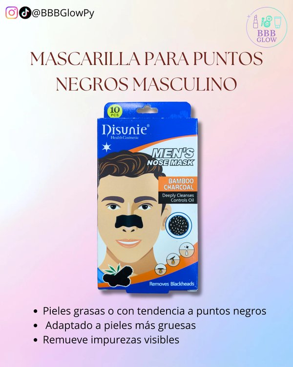 Mascarilla Para Puntos Negros Masculino 10 Un