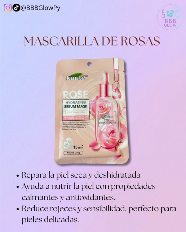 Mascarilla De Rosas - Karite