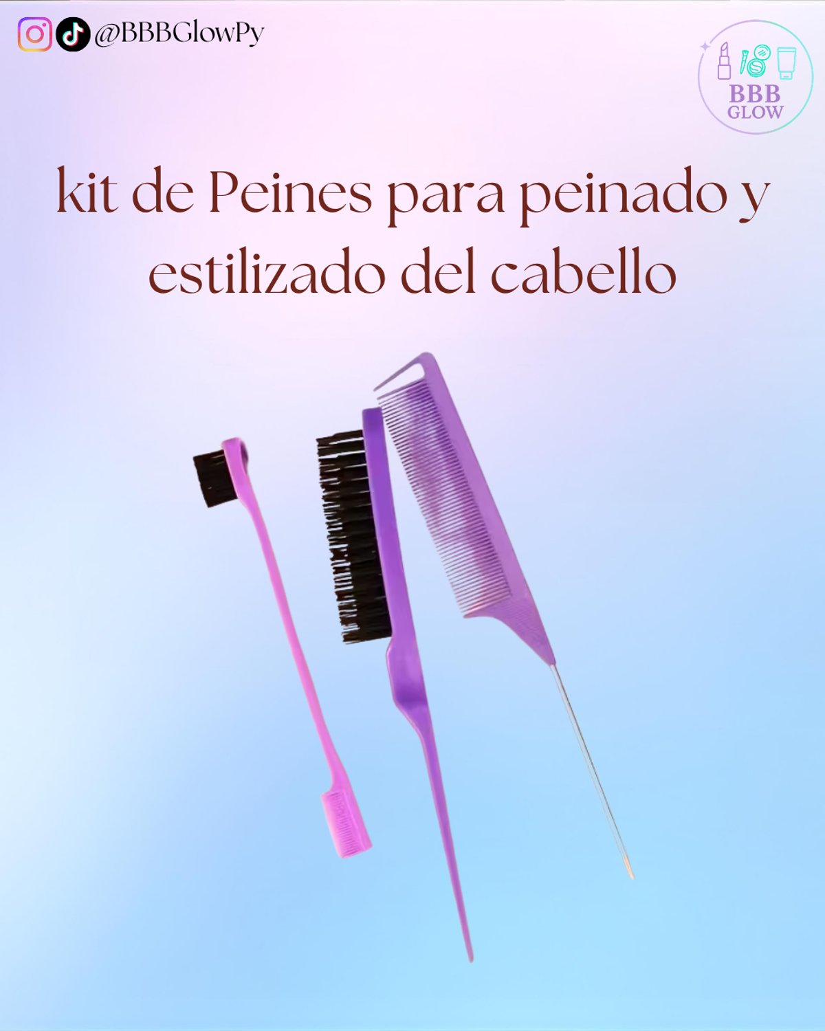 Set De Peines 3 Piezas - 2