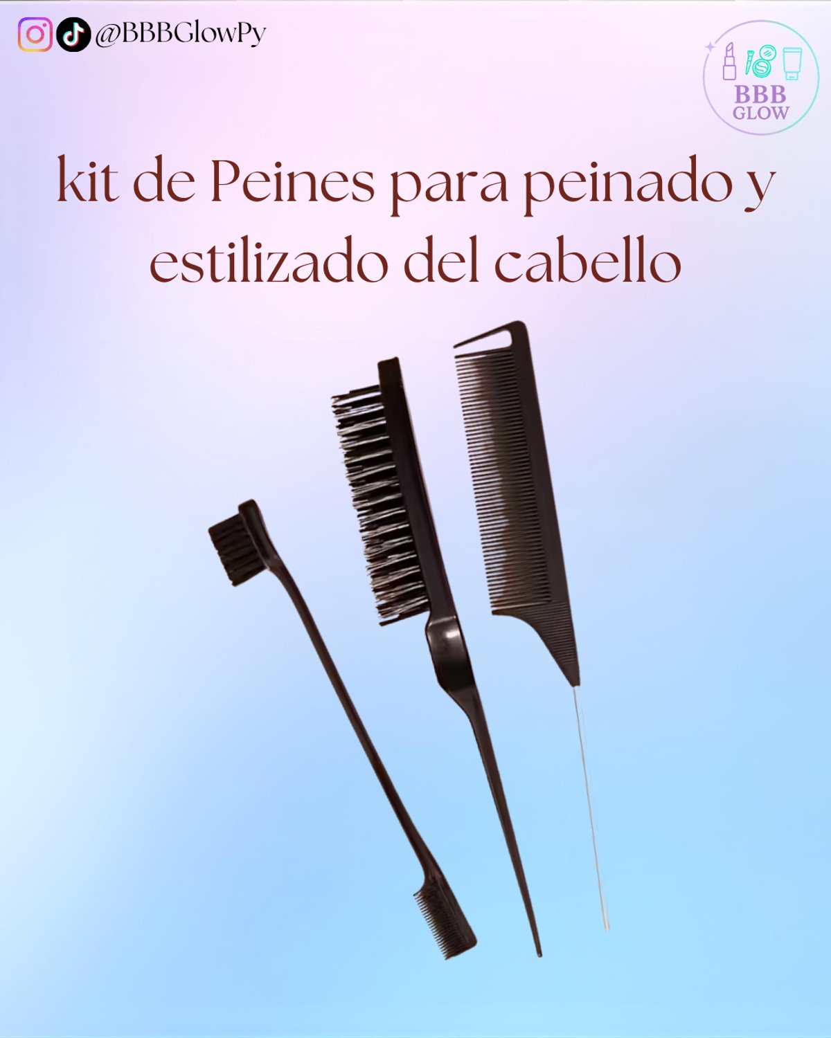 Set De Peines 3 Piezas - 3
