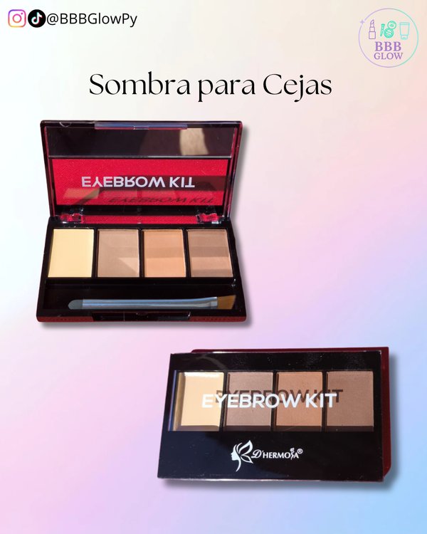 Sombra Para Ceja 4 En 1