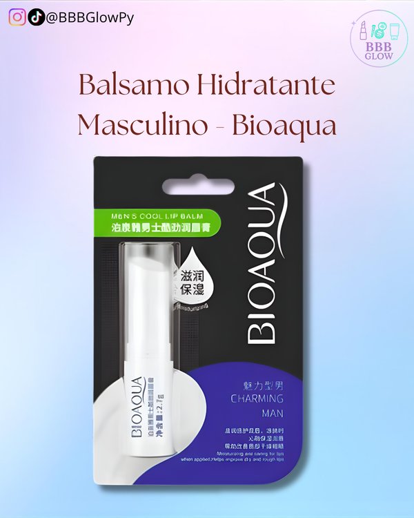 Balsamo Labial Masculino - Bioaqua