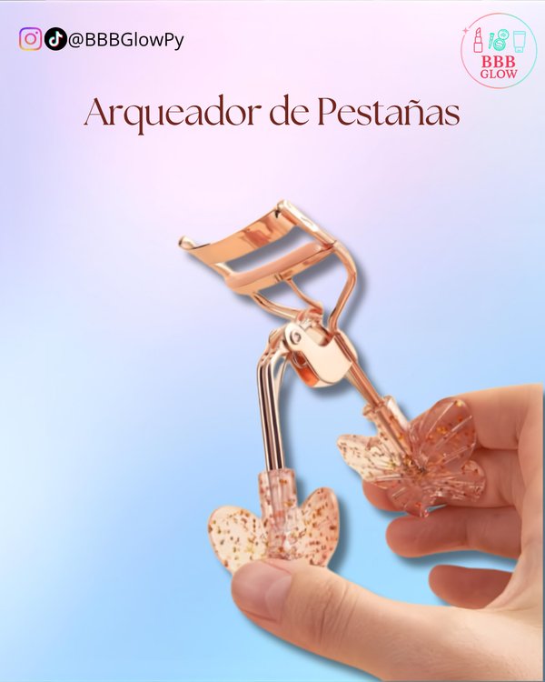Arqueador Diseño Mariposa Color Naranja Claro