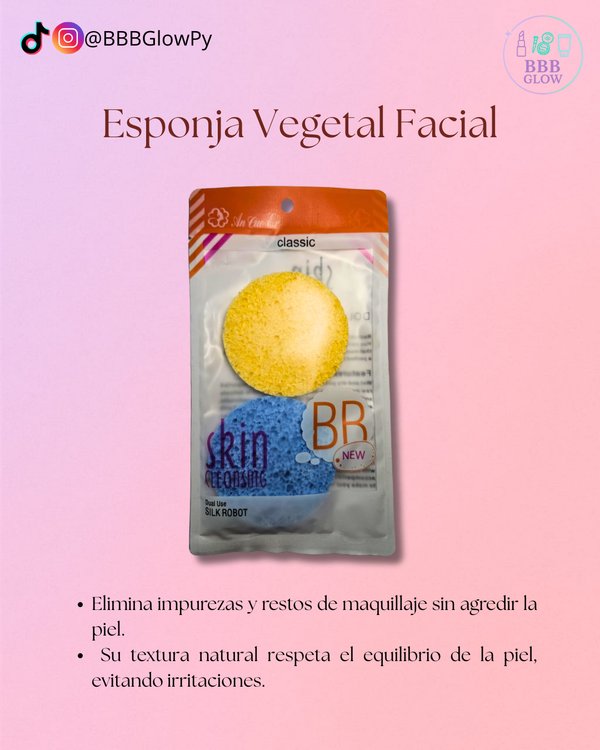 Esponja Facial Celulosa