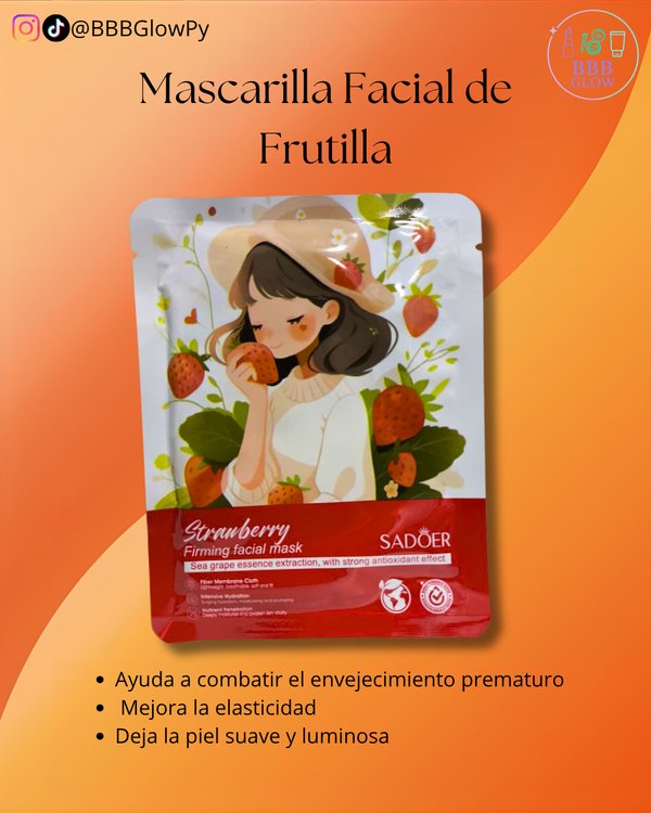 Mascarilla De Frutilla Anime