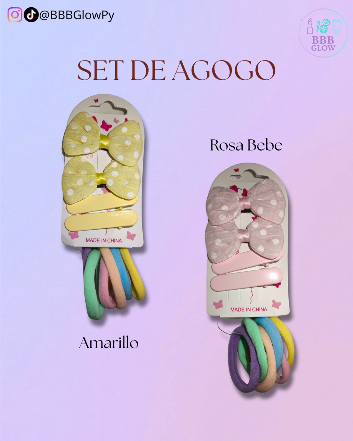 Agogo De 3 Piezas Infantil