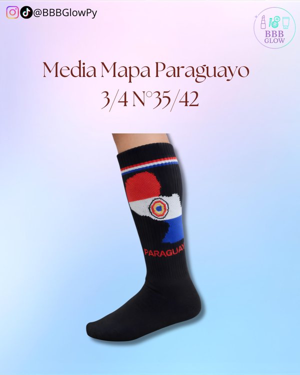 Media Mapa Paraguay 3/4 N°35/42