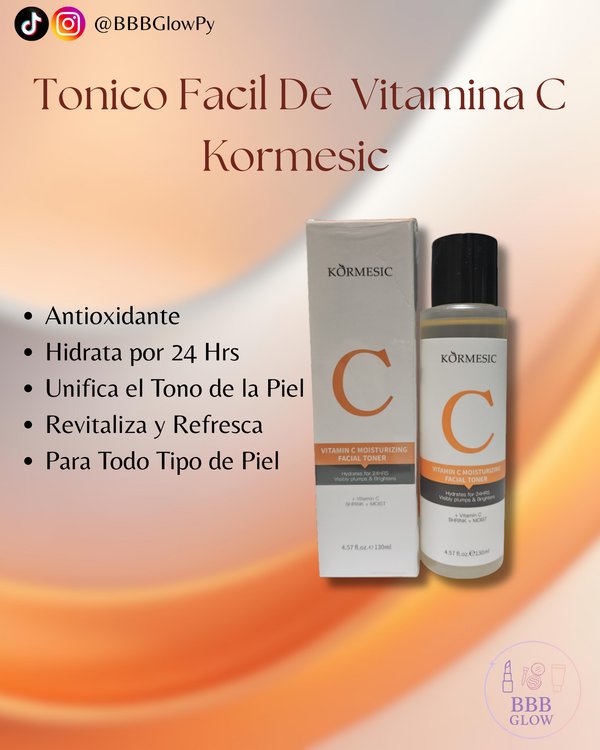 Tonico Facial de Vitamina C Kormesic