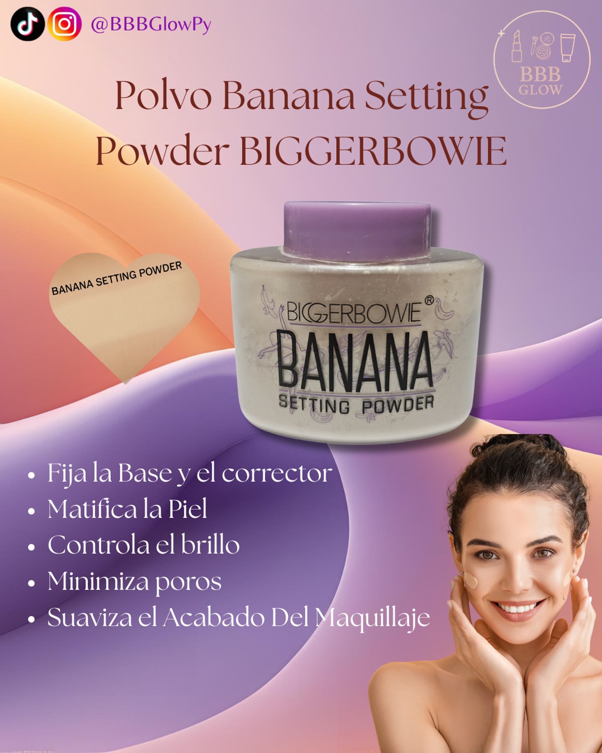 Polvo Banana Setting Powder Biggerbowie