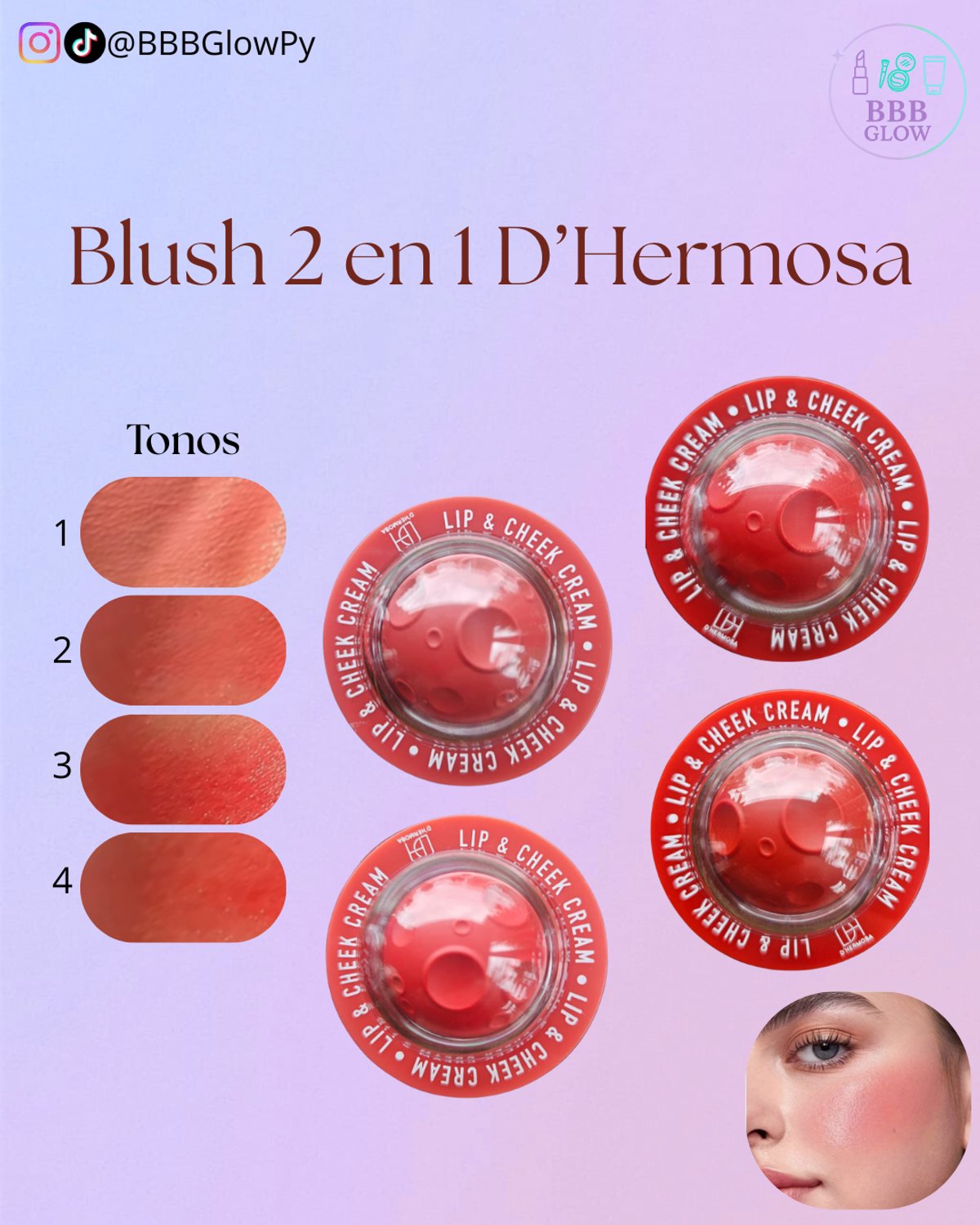 Blush 2 En 1 Crema Modelo Saturnito 