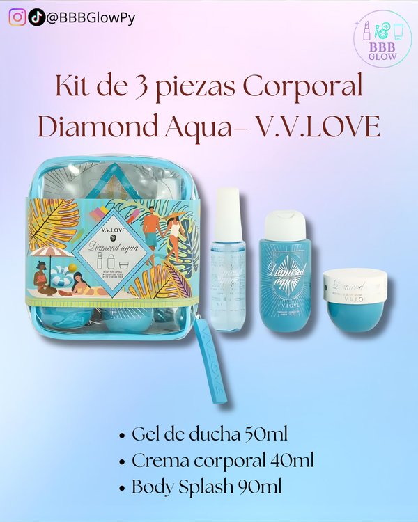Mini Set De 3 Piezas Para Viaje