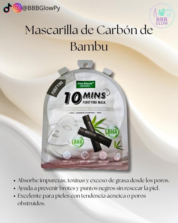 Mascarilla Facial De Carbon