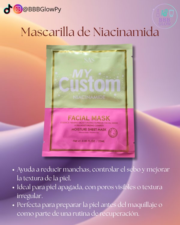 Mascarilla Facial Niacinamida