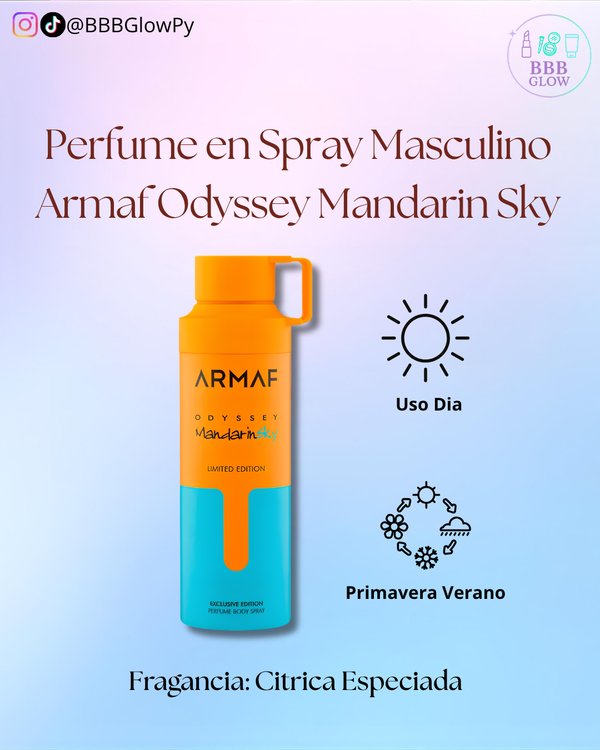 Perfume En Spray Armaf Odyssey Mandarin Sky Masculino