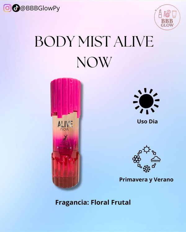 Body Mist Alive Now