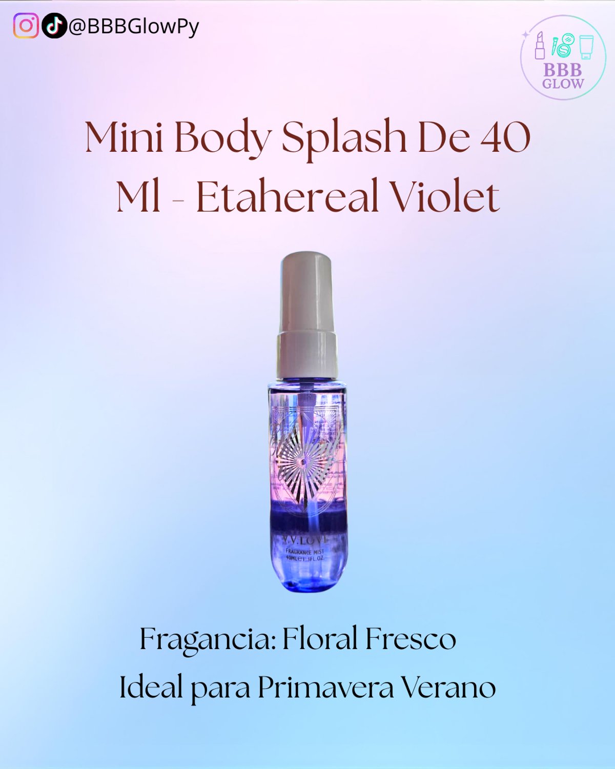 Mini Body Splash De 40 Ml - 2