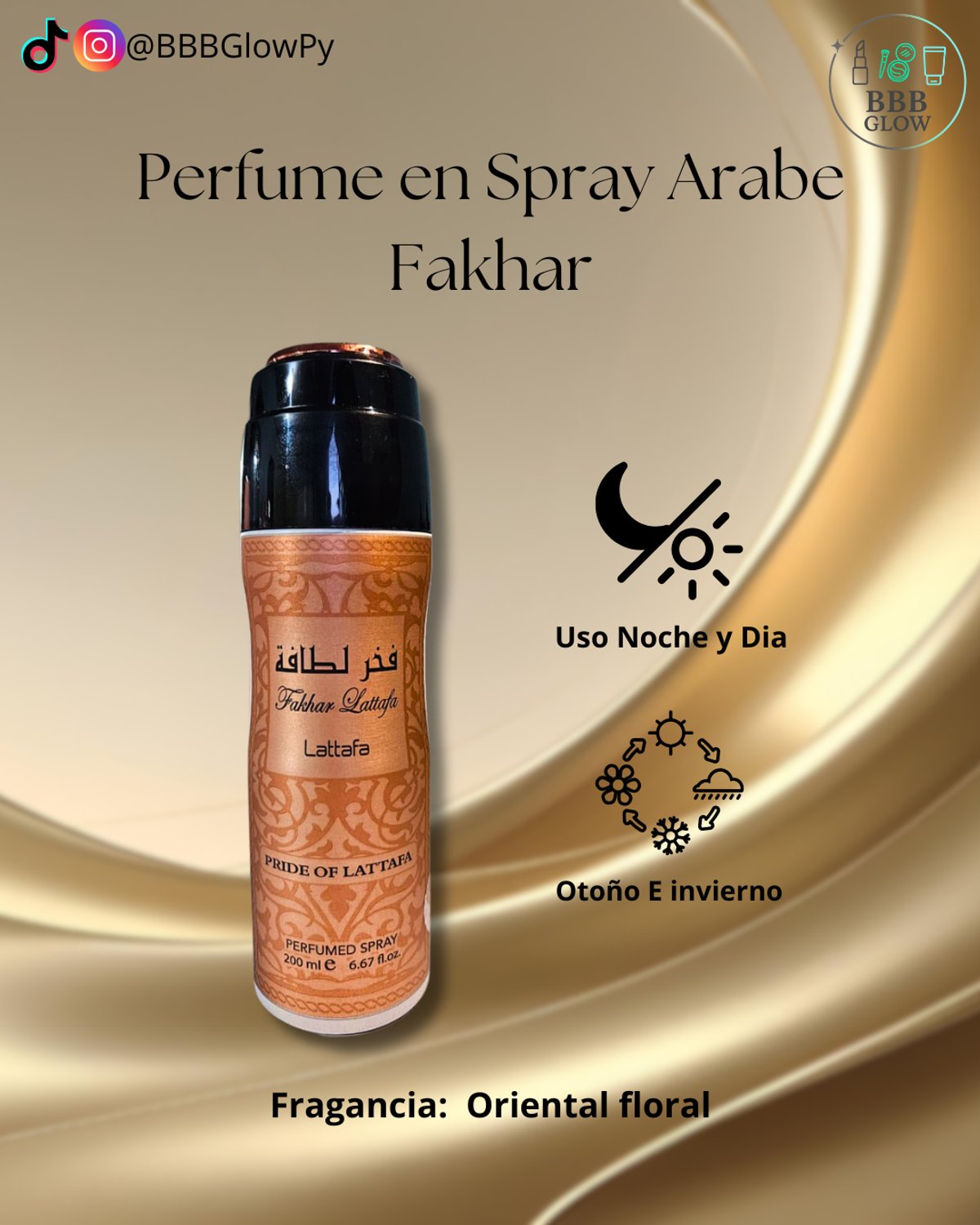 Perfume En Spray Femenino Fakhar Femme