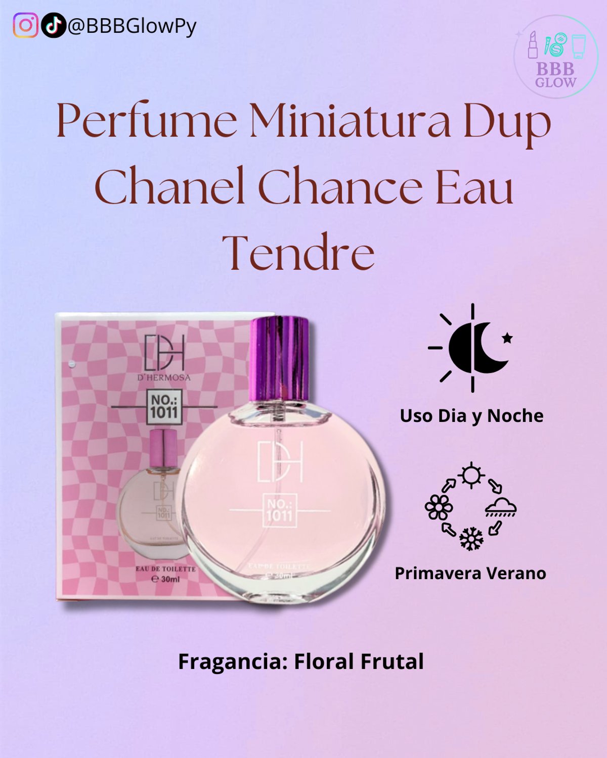 Perfume Miniatura D'Hermosa N°1011