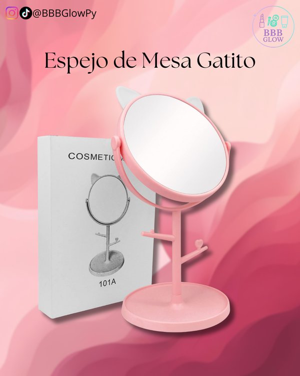 Espejito Para Mesa De Gatito