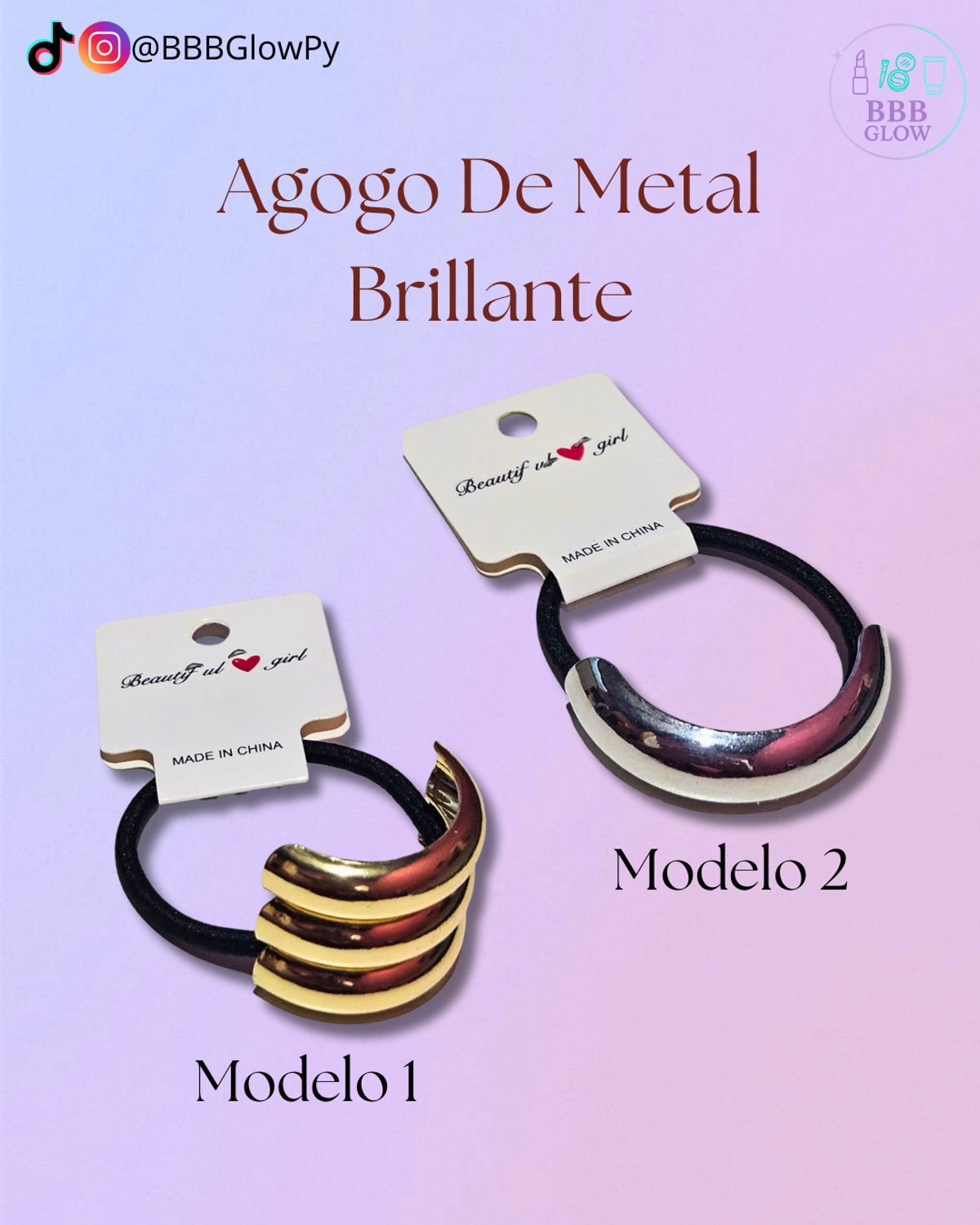 Agogo Plateado/Dorado