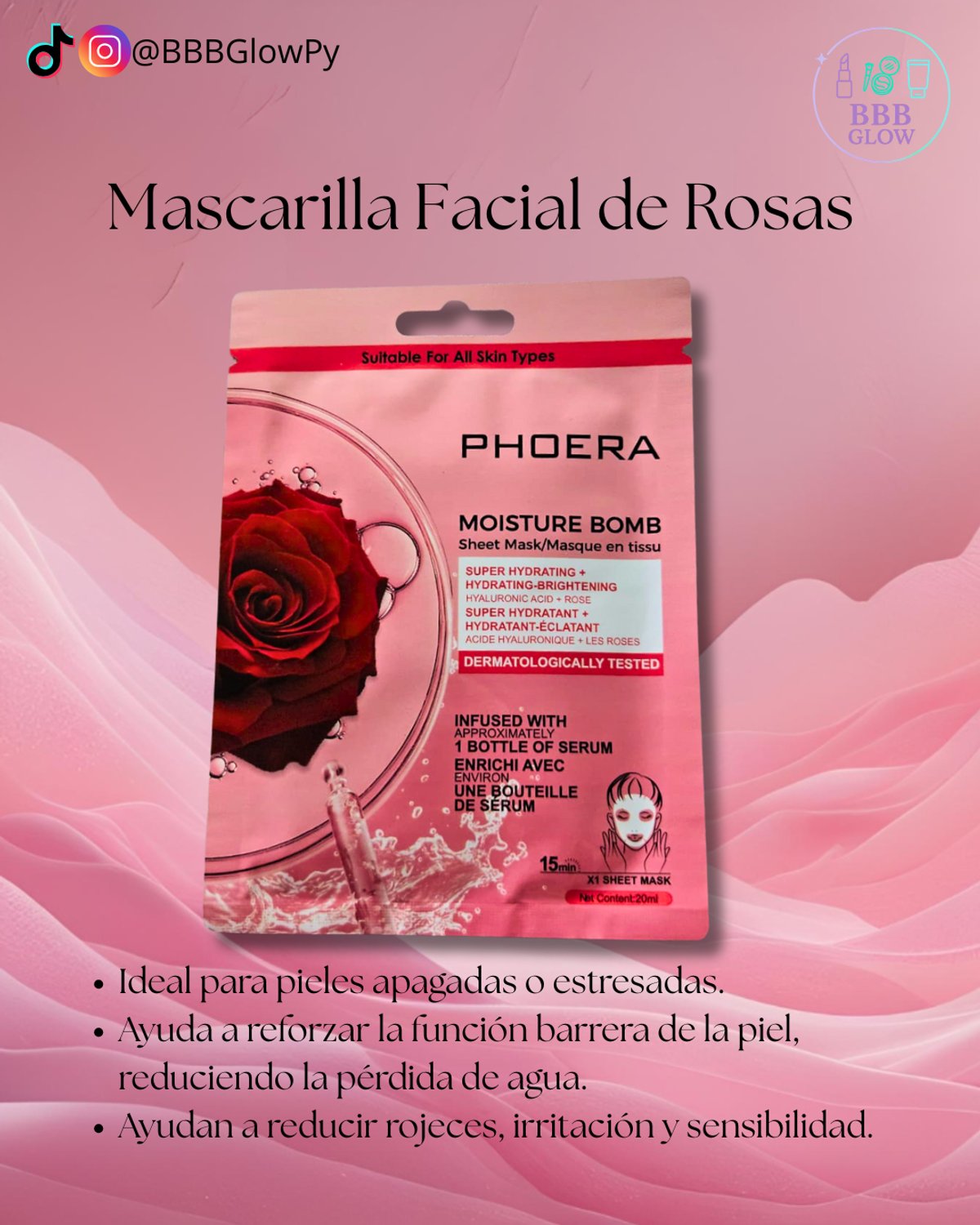 Mascarilla De Rosas